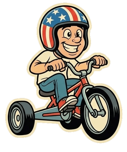 Weekend Racer sticker